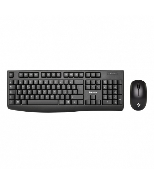 VULTECH VULTECH KIT TASTIERA + MOUSE WIRELESS 2,4GHZ, 1600 DPI REGOLABILI - TASTIERE | TecnoCARE.net Sabaudia, Latina, Terracina, San Felice Circeo e Pontinia