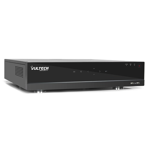 VULTECH SECURITY VULTECH SECURITY NVR 64 CANALI ULTRA-HD FINO A 8MPX H.265 HDMI P2P CLOUD 8 HD ALARM. 4K RS485 - TELECAMERE IP | TecnoCARE.net Sabaudia, Latina, Terracina, San Felice Circeo e Pontinia