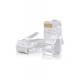 VULTECH VULTECH CONNETTORI TRASPARENTI PASSANTI RJ45 UTP 50 PZ. 8P8C SN21405 CAT5E - ADATTATORI | TecnoCARE.net Sabaudia, Latina, Terracina, San Felice Circeo e Pontinia
