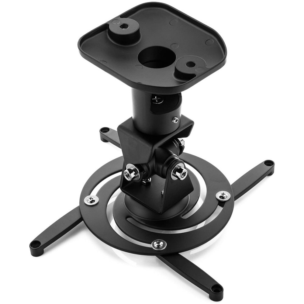 TECHLY Techly ICA-PM 100BK Supporto per proiettore da soffitto rotante nero 22cm - ACCESSORI ED ELEMENTI PER APPARECCHIATURA AUDIO | TecnoCARE.net Sabaudia, Latina, Terracina, San Felice Circeo e Pontinia