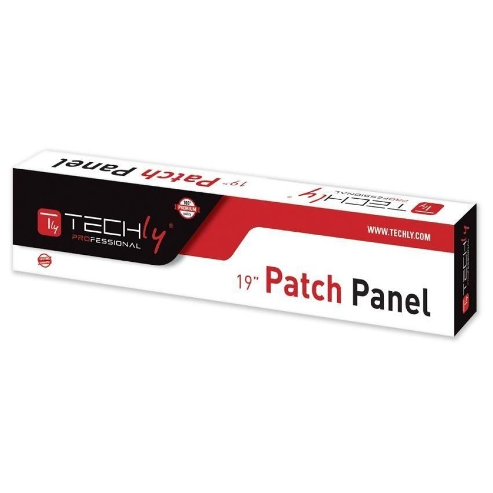 TECHLY Techly I-PP 24-RU-C6T Pannello patch 24 UTP C6 - RETI | TecnoCARE.net Sabaudia, Latina, Terracina, San Felice Circeo e Pontinia