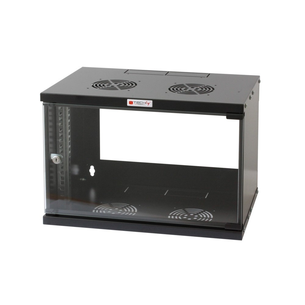 TECHLY Techly I-CASE EL-1006B45 Armadio a muro 6U 60/45 eco bl - COMPONENTI | TecnoCARE.net Sabaudia, Latina, Terracina, San Felice Circeo e Pontinia