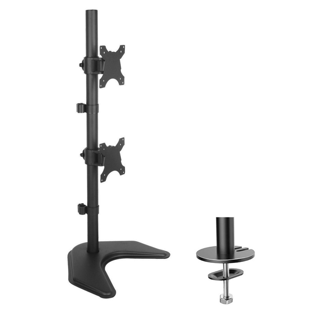 TECHLY Techly ICA-LCD 2520V Supporto da scrivania verticale per 2 monitor 13-27" LCD 10kg - MONITOR E ACCESSORI | TecnoCARE.net Sabaudia, Latina, Terracina, San Felice Circeo e Pontinia