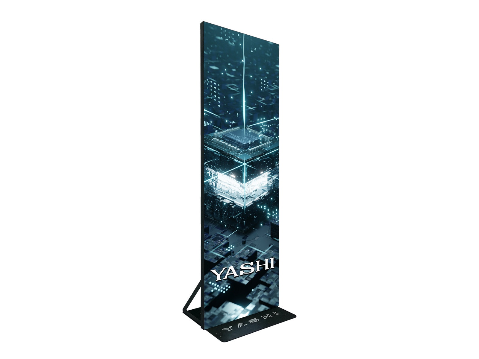 YASHI YASHI POSTER LED INDOOR, PICASSO, 1000nits, 640x1920mm, pitch 1.8mm, HDMI, 1xUSB, LAN, WIFI - TOTEM | TecnoCARE.net Sabaudia, Latina, Terracina, San Felice Circeo e Pontinia