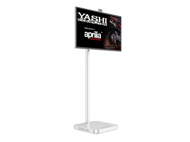 YASHI YASHI TOTEM MARTINI 31,5 PORTABLE DISPLAY, IPS TOUCH 4K 500 CDM, PIVOT, WEBCAM - TOTEM | TecnoCARE.net Sabaudia, Latina, Terracina, San Felice Circeo e Pontinia