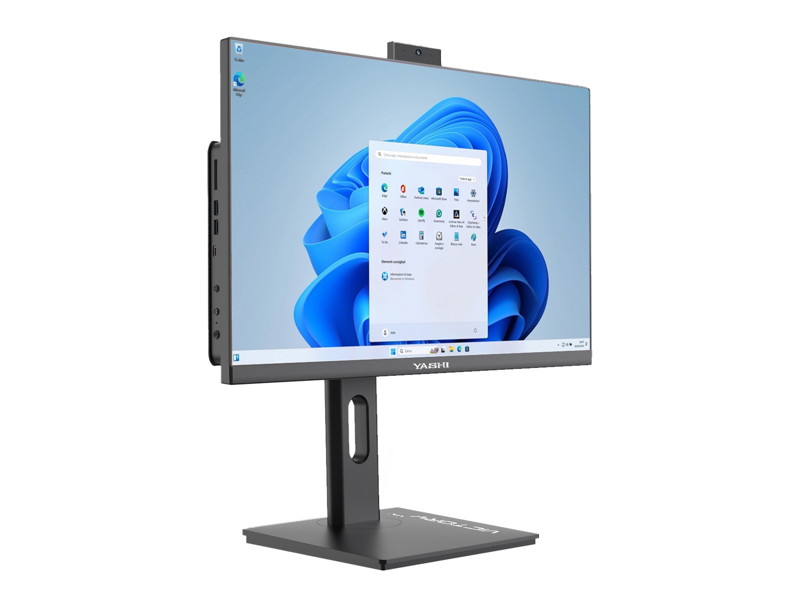 YASHI YASHI PC AIO 24" VictoryHX i5-13500HX 8GB 512GB SSD WIN 11 PRO - ALL IN ONE | TecnoCARE.net Sabaudia, Latina, Terracina, San Felice Circeo e Pontinia