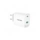 VULTECH VULTECH CARICATORE ADATTATORE UNIVERSALE, 1 X TYPE-C, 1 X USB PD45 GAN PPS 45W QC3.0, BIANCO COMPATT - CARICABATTERIE | TecnoCARE.net Sabaudia, Latina, Terracina, San Felice Circeo e Pontinia