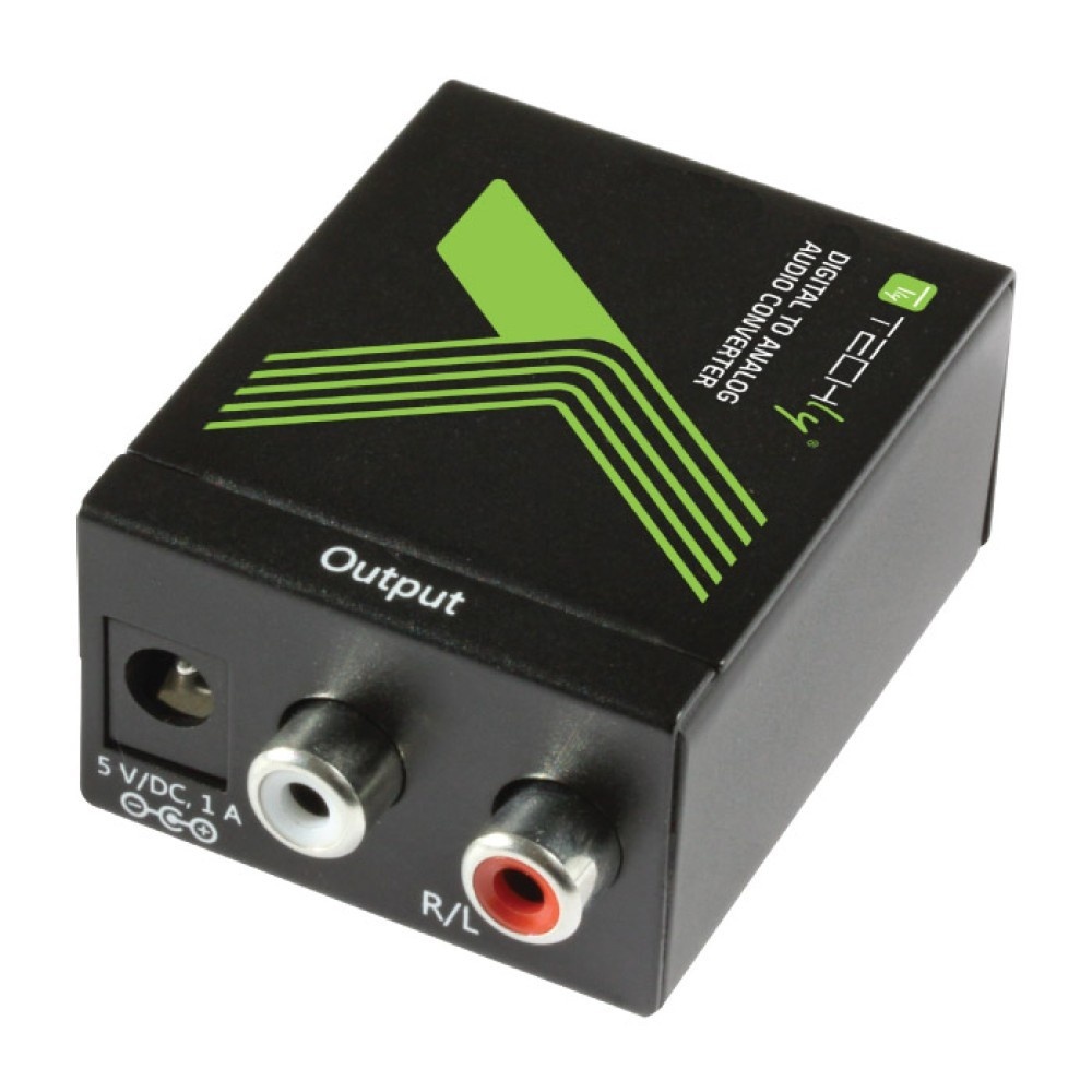 TECHLY Techly IDATA SPDIF-3 Convertitore DAC Digitale SPDIF/Coassiale a RCA Analogico L/R - CAVI PER COMPUTER E PERIFERICHE | TecnoCARE.net Sabaudia, Latina, Terracina, San Felice Circeo e Pontinia