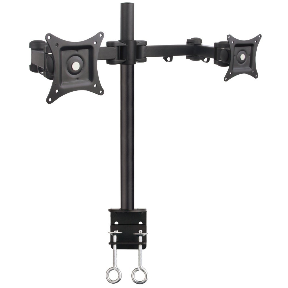 TECHLY Techly ICA-LCD 482-D Supporto Doppio per Monitor 13-27” LCD 10kg da Scrivania Rotante - MONITOR E ACCESSORI | TecnoCARE.net Sabaudia, Latina, Terracina, San Felice Circeo e Pontinia