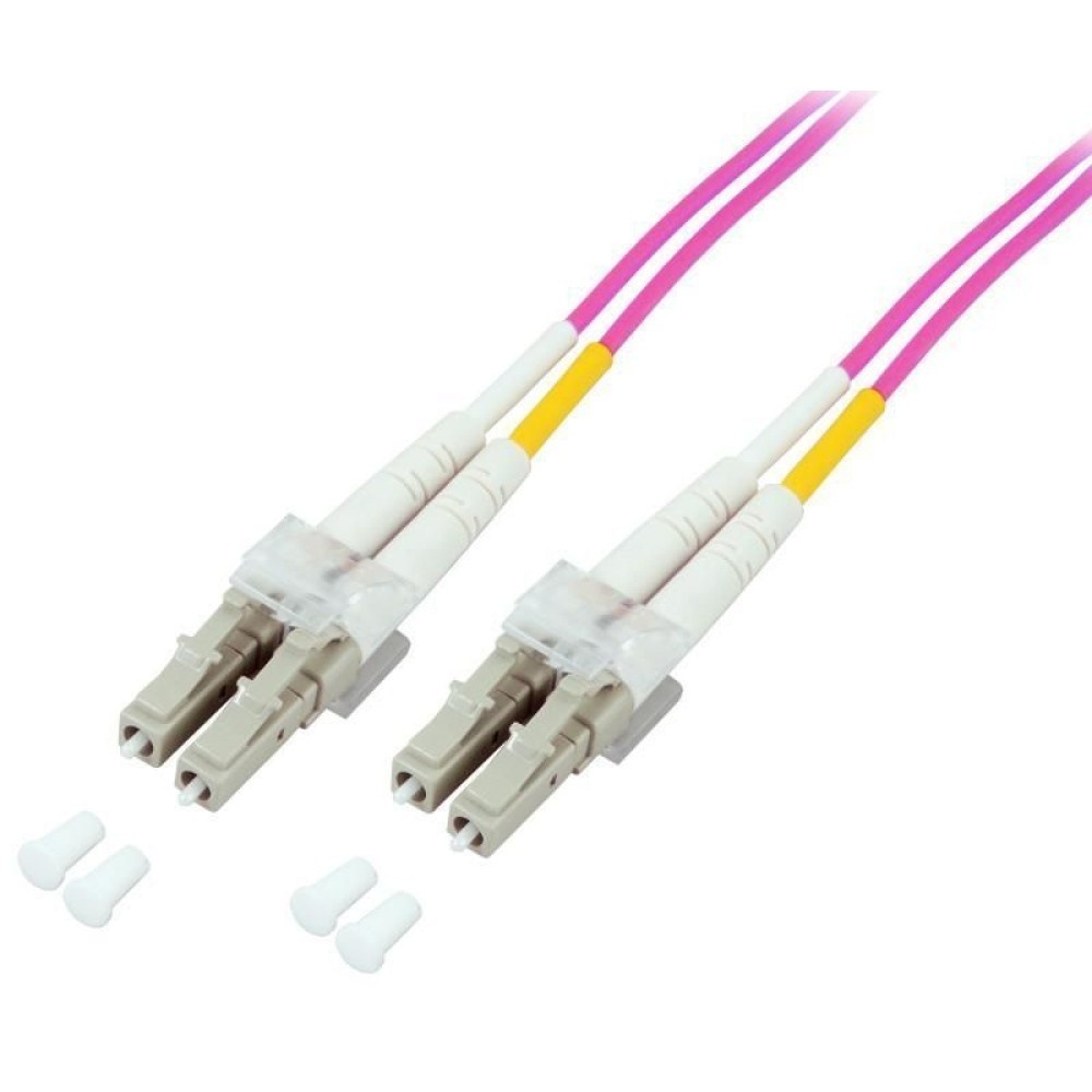 TECHLY Techly ILWL D5-LCLC-100/OM4 Cavo Patch Cord Fibra Ottica OM4 50/125 MM LC-LC Duplex 10m - CAVI PER COMPUTER E PERIFERICHE | TecnoCARE.net Sabaudia, Latina, Terracina, San Felice Circeo e Pontinia