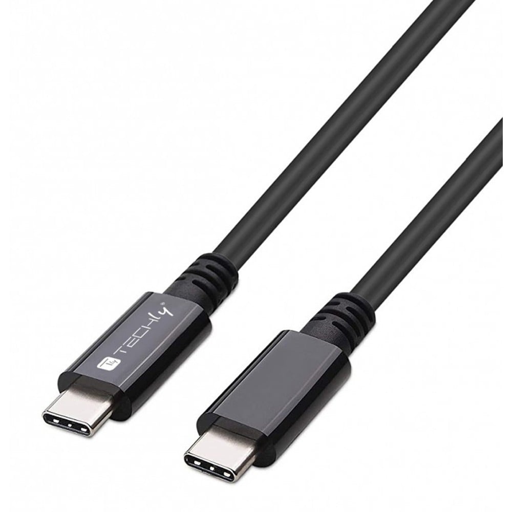 TECHLY Techly ICOC MUSB40-CMCM08 Cavo USB 4.0 USB-C a USB-C Thunderbolt 4 PD M/M 80cm - CAVI PER COMPUTER E PERIFERICHE | TecnoCARE.net Sabaudia, Latina, Terracina, San Felice Circeo e Pontinia