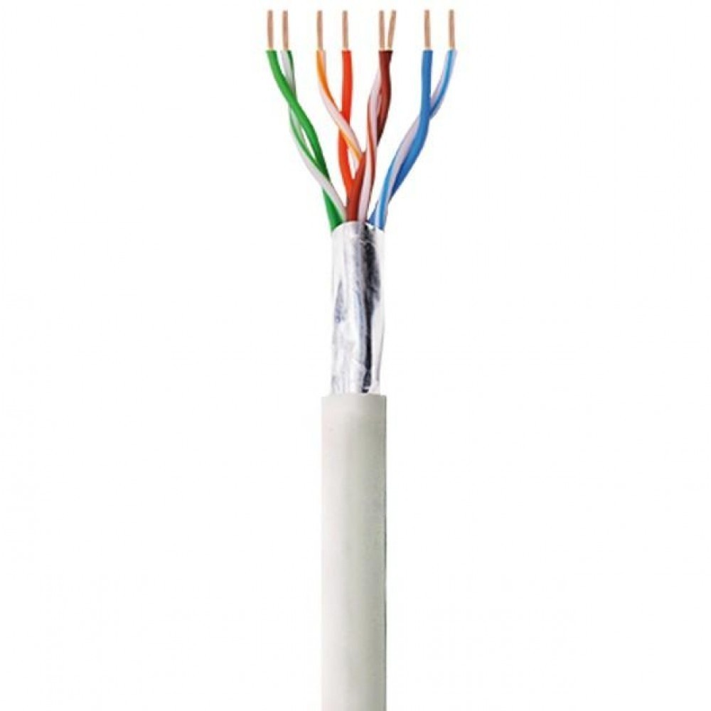 TECHLY Techly ITP-C5F-305-RIS Cavo Cat5e F/UTP LSZH 305m 100% CU Grigio - CAVI PER COMPUTER E PERIFERICHE | TecnoCARE.net Sabaudia, Latina, Terracina, San Felice Circeo e Pontinia