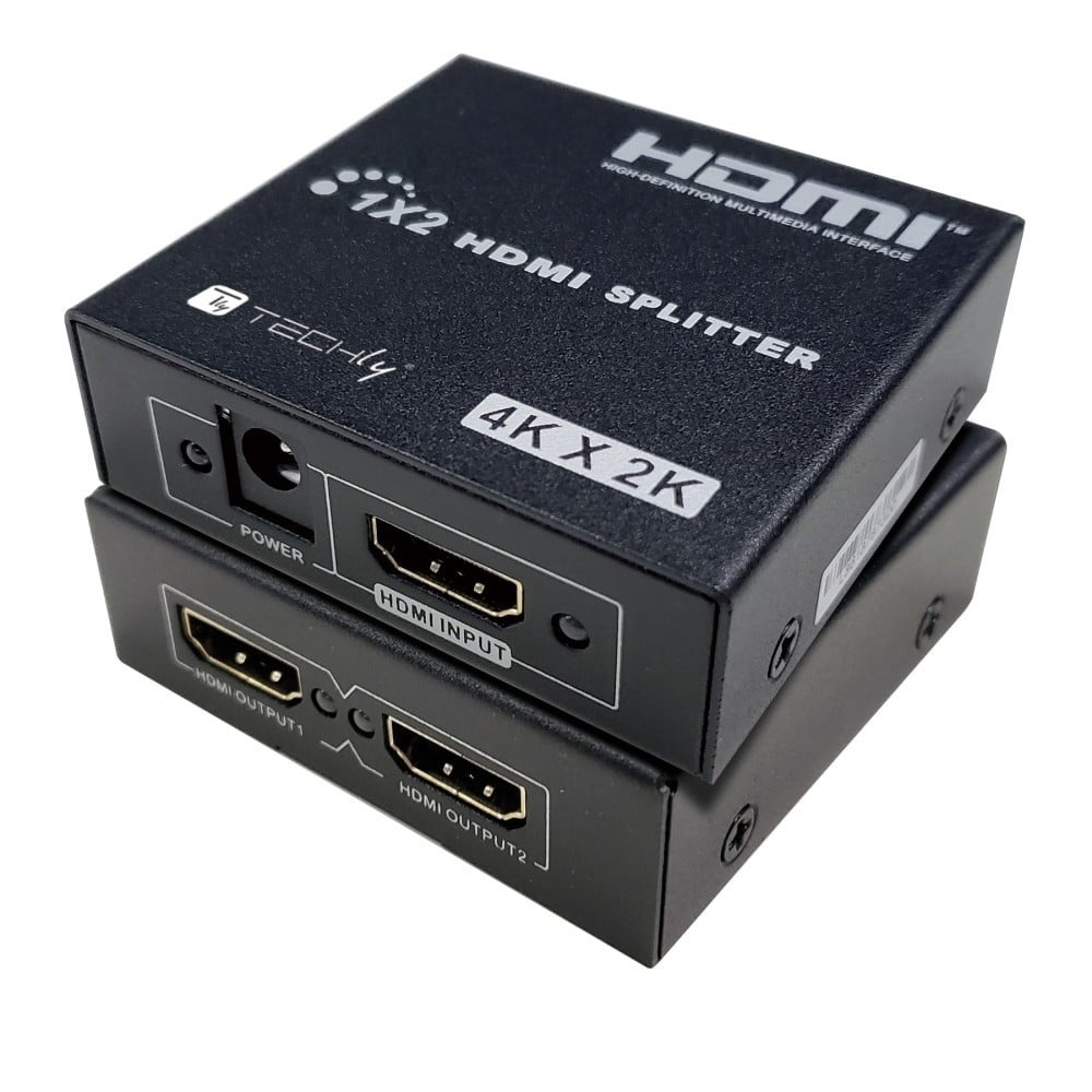 TECHLY Techly IDATA HDMI-4K230 Splitter HDMI 1.4 4K@30Hz 1x2 attivo - ELABORAZIONI E DISTRIBUZIONI DEL SEGNALE | TecnoCARE.net Sabaudia, Latina, Terracina, San Felice Circeo e Pontinia
