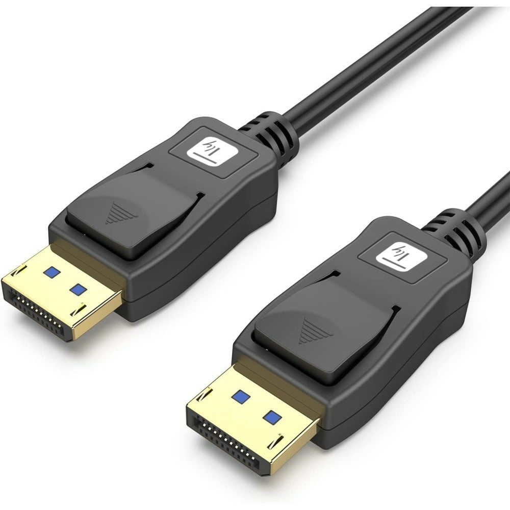 TECHLY Techly ICOC DSP-A21-050 Cavo DisplayPort 2.1 4K*120Hz 5m 54G nero - CAVI PER COMPUTER E PERIFERICHE | TecnoCARE.net Sabaudia, Latina, Terracina, San Felice Circeo e Pontinia