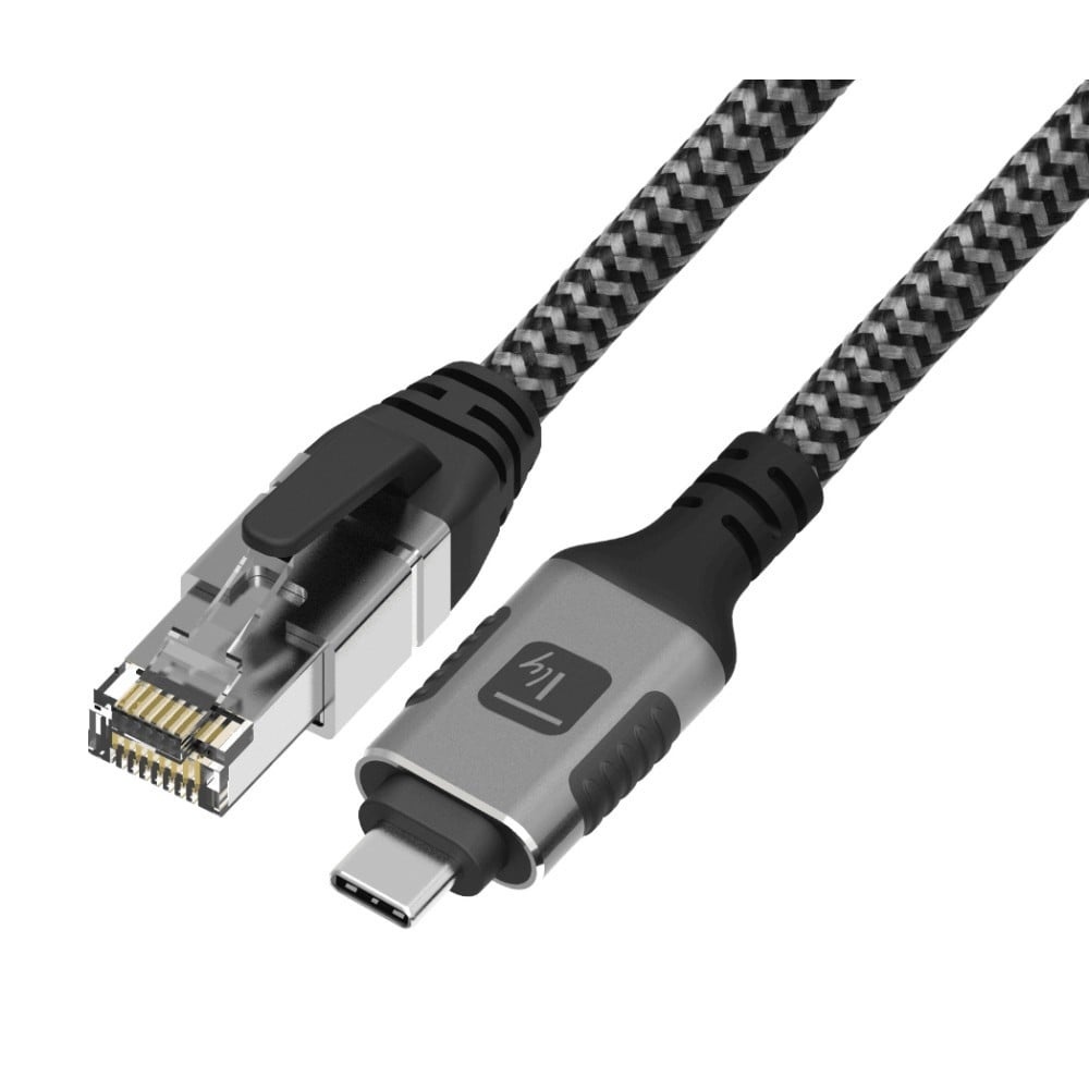 TECHLY Techly ICOC U3C-RJ45-030 Adattatore/Cavo di rete USB-C a Gigabit Ethernet RJ45 3m - CAVI PER COMPUTER E PERIFERICHE | TecnoCARE.net Sabaudia, Latina, Terracina, San Felice Circeo e Pontinia