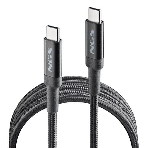 NGS NGS CAVO DI RICARICA RAPIDA DA USB C A USB C, 3 MT, NERO - CAVI USB | TecnoCARE.net Sabaudia, Latina, Terracina, San Felice Circeo e Pontinia
