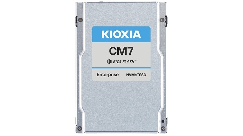 KIOXIA Kioxia SSD CM7-V 6.4TB U.3 (15mm) NVMe Gen5 SIE Mix Use DWPD 3 | KCMYXVUG6T40 - SUPPORTI PER LA MEMORIZZAZIONE | TecnoCARE.net Sabaudia, Latina, Terracina, San Felice Circeo e Pontinia