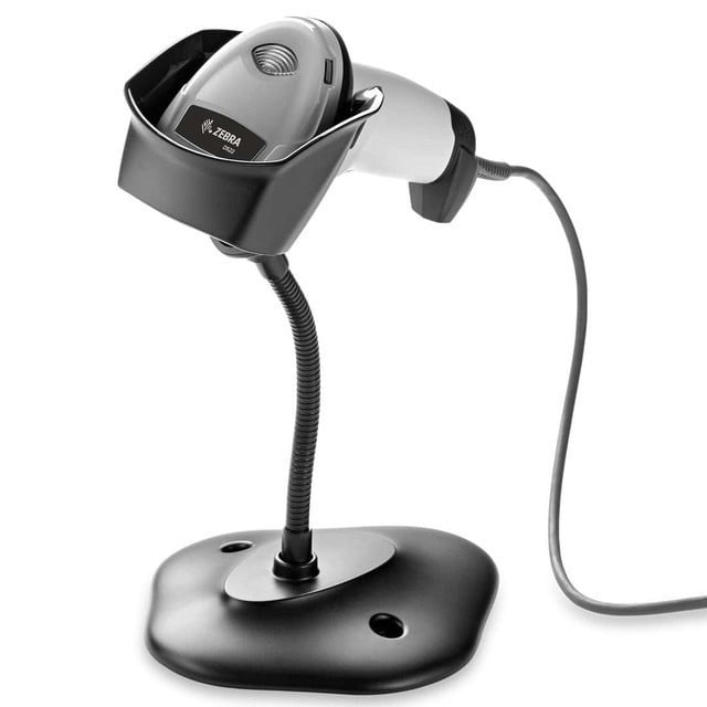 ZEBRA Zebra DS2208-SR BLACK WITH STAND COILED USB KIT: DS2208-SR00007ZZWW SCANNER, CBA-U32-C09ZAR SHIELDED COILED USB 9' CABLE, 20-71043-04R STAND - PC | TecnoCARE.net Sabaudia, Latina, Terracina, San Felice Circeo e Pontinia
