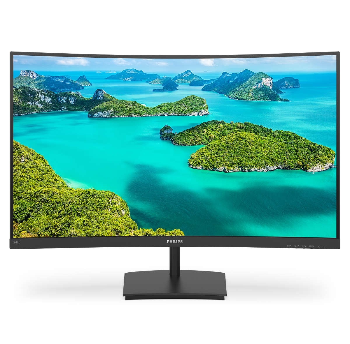 PHILIPS Philips E Line 241E1SCA/00 Monitor PC 59,9 cm (23.6") 1920 x 1080 Pixel Full HD LCD Nero - MONITOR E ACCESSORI | TecnoCARE.net Sabaudia, Latina, Terracina, San Felice Circeo e Pontinia