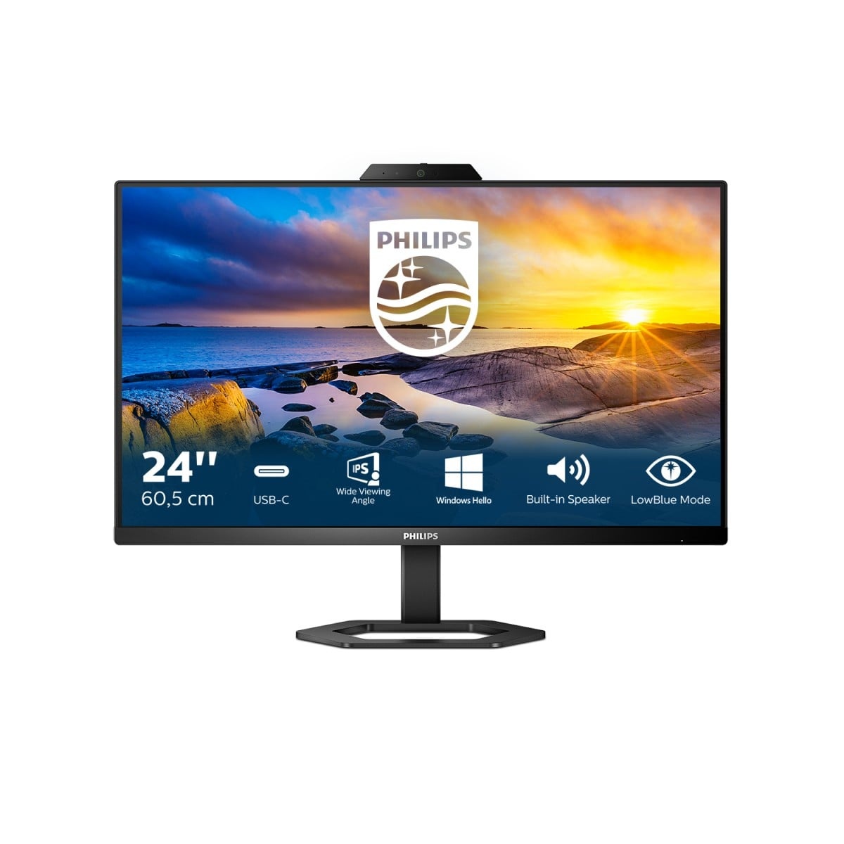 PHILIPS Philips Serie 5000 24E1N5300HE/00 Monitor PC 60,5 cm (23.8") 1920 x 1080 Pixel Full HD LCD Nero - MONITOR E ACCESSORI | TecnoCARE.net Sabaudia, Latina, Terracina, San Felice Circeo e Pontinia