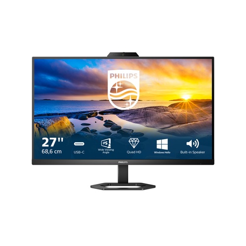 PHILIPS Philips Serie 5000 27E1N5600HE/00 Monitor PC 68,6 cm (27") 2560 x 1440 Pixel Quad HD LCD Nero - MONITOR E ACCESSORI | TecnoCARE.net Sabaudia, Latina, Terracina, San Felice Circeo e Pontinia