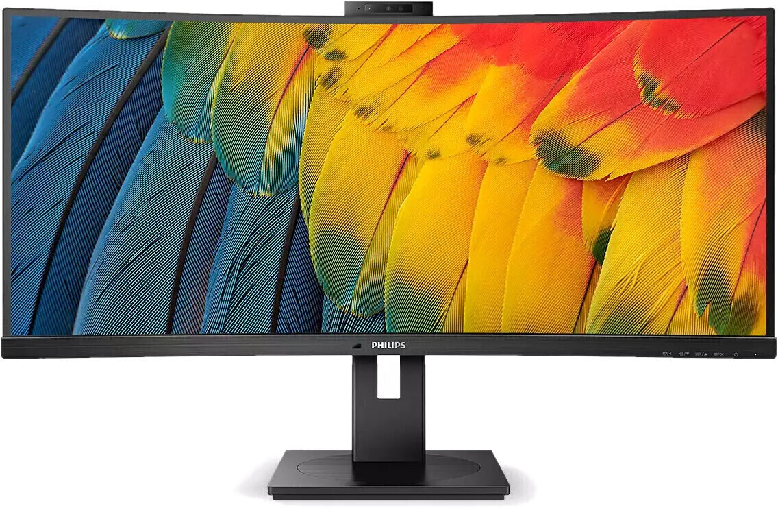 PHILIPS PHILIPS MONITOR CURVO 34 LED VA ULTRA WIDE 3440X1440 21:9 4MS 350 CDM, USB-C DOCK, WEBCAM, REG ALTEZ, MULTIMEDIALE - MONITOR LED | TecnoCARE.net Sabaudia, Latina, Terracina, San Felice Circeo e Pontinia