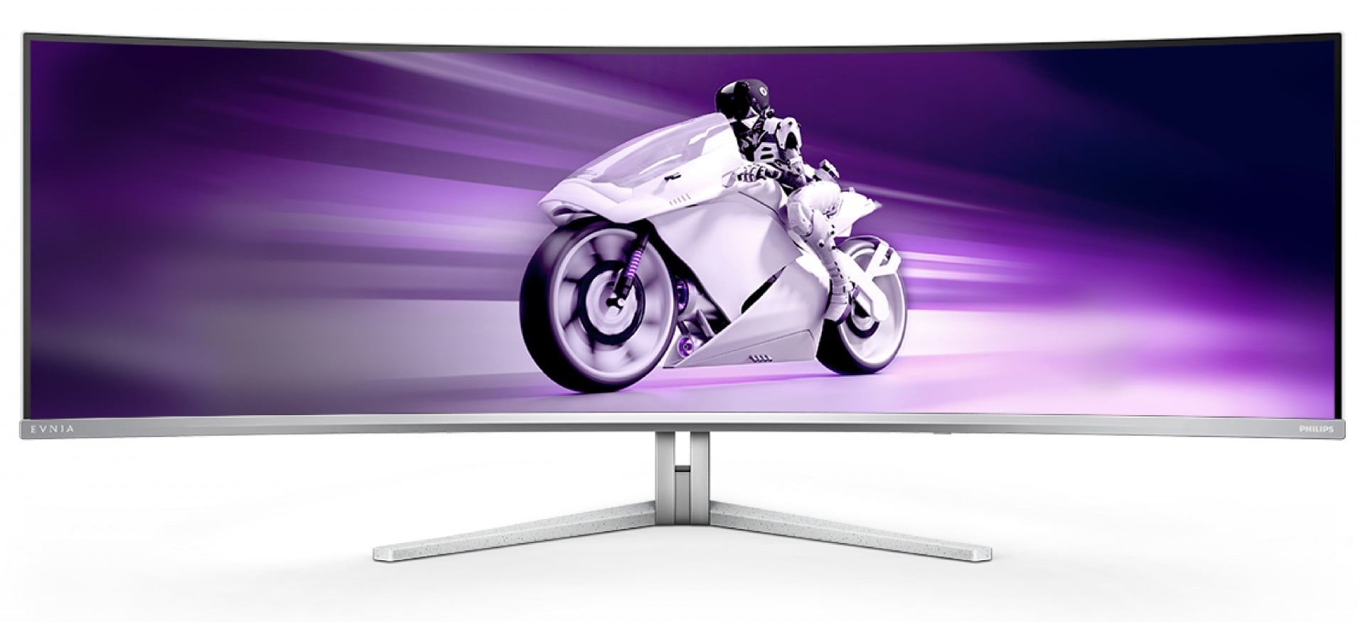 PHILIPS Philips Evnia 8000 49M2C8900/00 Monitor PC 124,2 cm (48.9") 5120 x 1440 Pixel Dual QHD QD-OLED Bianco - MONITOR E ACCESSORI | TecnoCARE.net Sabaudia, Latina, Terracina, San Felice Circeo e Pontinia