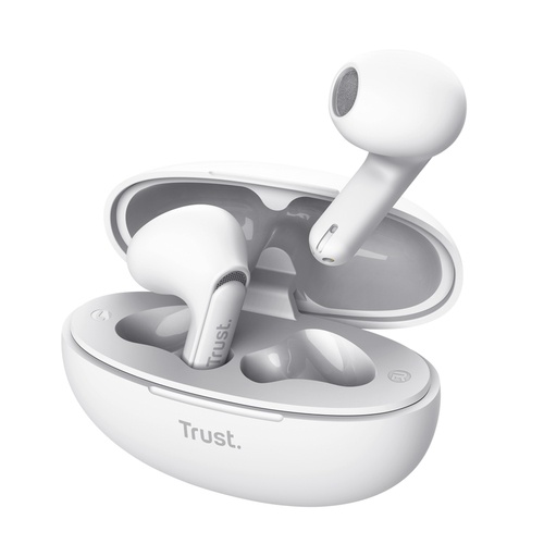 TRUST TRUST CUFFIE YAVI BT ENC, BIANCO - CUFFIE E MICROFONI | TecnoCARE.net Sabaudia, Latina, Terracina, San Felice Circeo e Pontinia