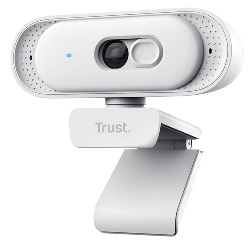 TRUST TRUST WEBCAM 2K QHD 2560X1440p - FILTRO PRIVACY - TOMAR - BIANCO - WEB CAM | TecnoCARE.net Sabaudia, Latina, Terracina, San Felice Circeo e Pontinia