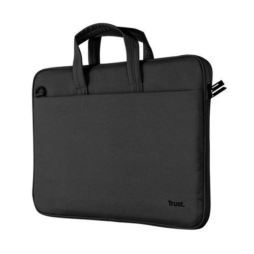 TRUST TRUST BORSA LAPTOP/NOTEBOOK FINO A 14" ECO - REALIZZATA CON PET RICICLATO - BOLOGNA NERO - BORSE PER NOTEBOOK | TecnoCARE.net Sabaudia, Latina, Terracina, San Felice Circeo e Pontinia