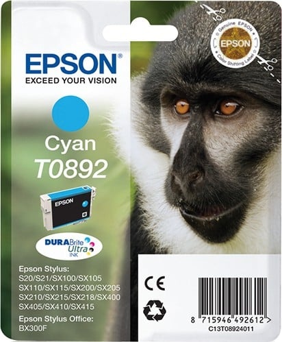 EPSON Epson Monkey Cartuccia Ciano - STAMPANTI E SCANNER | TecnoCARE.net Sabaudia, Latina, Terracina, San Felice Circeo e Pontinia