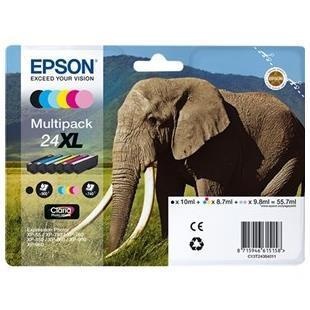 EPSON EPSON CART. INK MULTIPACK 6 CARTUCCE SERIE 24XL ELEFANTE PER XP750 XP856 - CARTUCCE INKJET | TecnoCARE.net Sabaudia, Latina, Terracina, San Felice Circeo e Pontinia