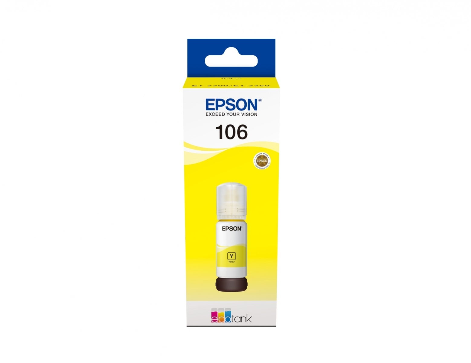EPSON Epson 106 EcoTank Yellow ink bottle - STAMPANTI E SCANNER | TecnoCARE.net Sabaudia, Latina, Terracina, San Felice Circeo e Pontinia