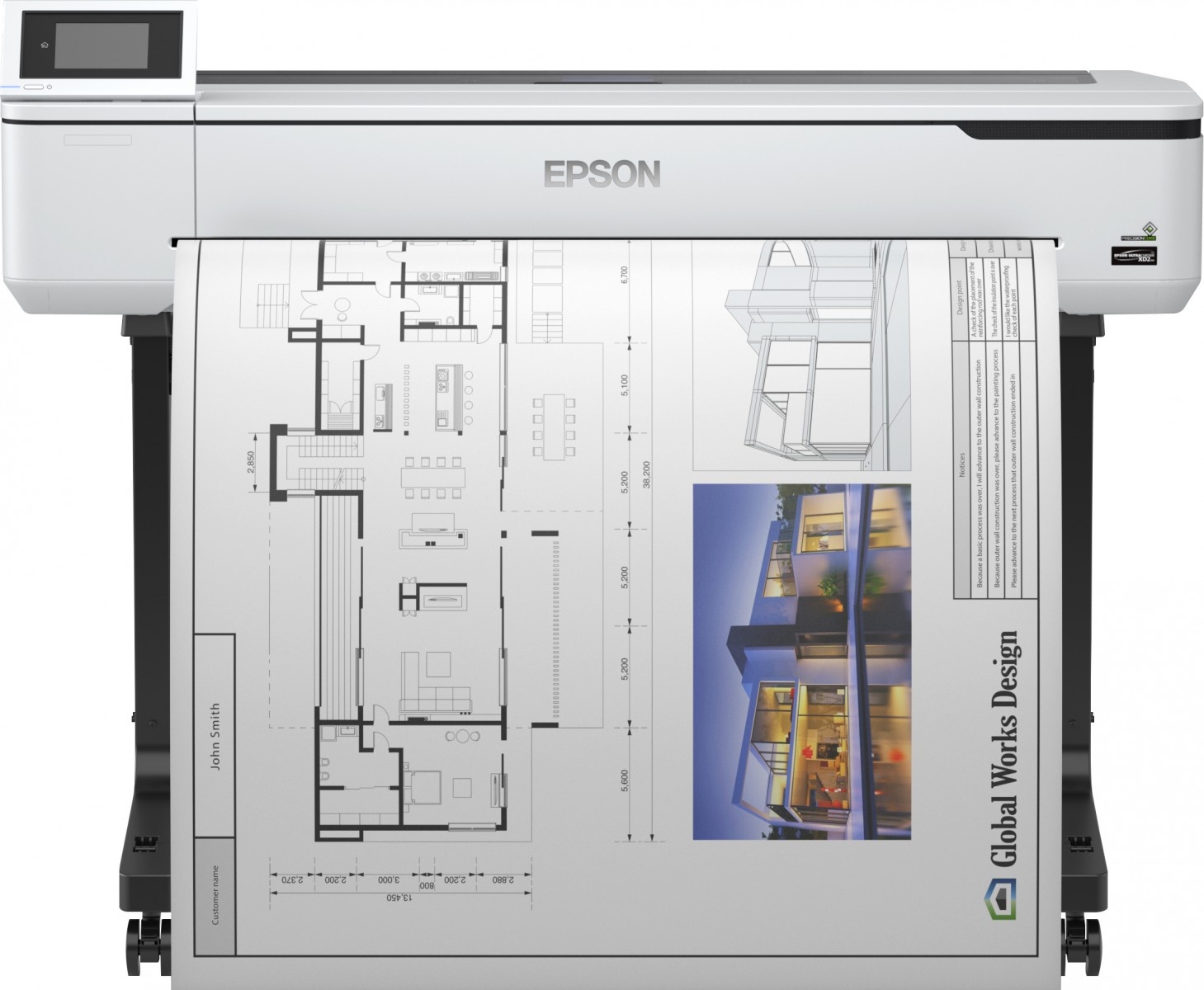 EPSON Epson SureColor SC-T5100 plotter 36" 2400 x 1200 DPI Wi-Fi AirPrint - STAMPANTI E SCANNER | TecnoCARE.net Sabaudia, Latina, Terracina, San Felice Circeo e Pontinia