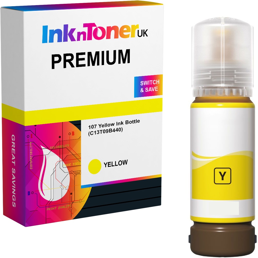 EPSON EPSON FLACONE INK GIALLO 70ML PER SERIE ECO TANK, 107 - CARTUCCE INKJET | TecnoCARE.net Sabaudia, Latina, Terracina, San Felice Circeo e Pontinia