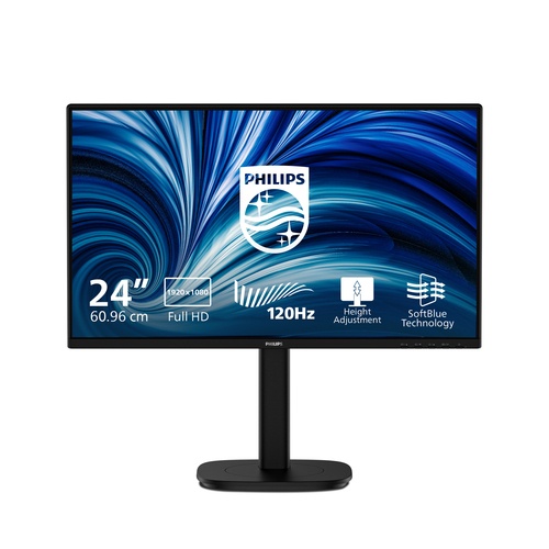 PHILIPS PHILIPS MONITOR 23,8 LED IPS FHD 16:9 4MS, REG ALTEZZA, VGA/DP/HDMI - MONITOR LED | TecnoCARE.net Sabaudia, Latina, Terracina, San Felice Circeo e Pontinia