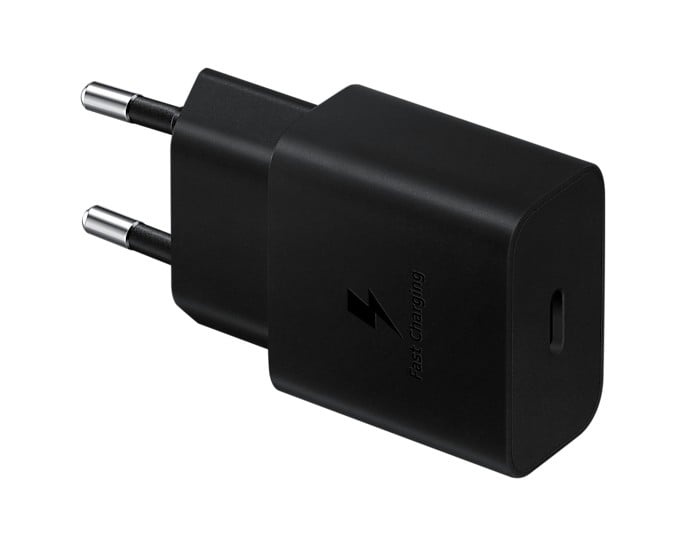 SAMSUNG Samsung adattatore di alimentazione USB-C da 15W con cavo, nero - BATTERIE E ALIMENTATORI | TecnoCARE.net Sabaudia, Latina, Terracina, San Felice Circeo e Pontinia