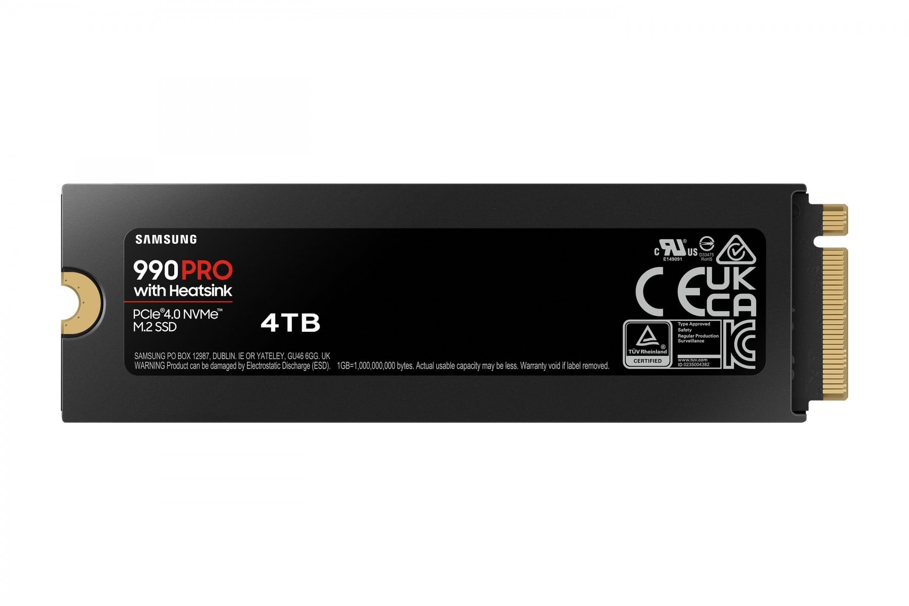 SAMSUNG Samsung MZ-V9P4T0CW 4TB 990 Pro M2 SSD 7450MB/s Lettura 6900MB/s Scrittura - SUPPORTI PER LA MEMORIZZAZIONE | TecnoCARE.net Sabaudia, Latina, Terracina, San Felice Circeo e Pontinia