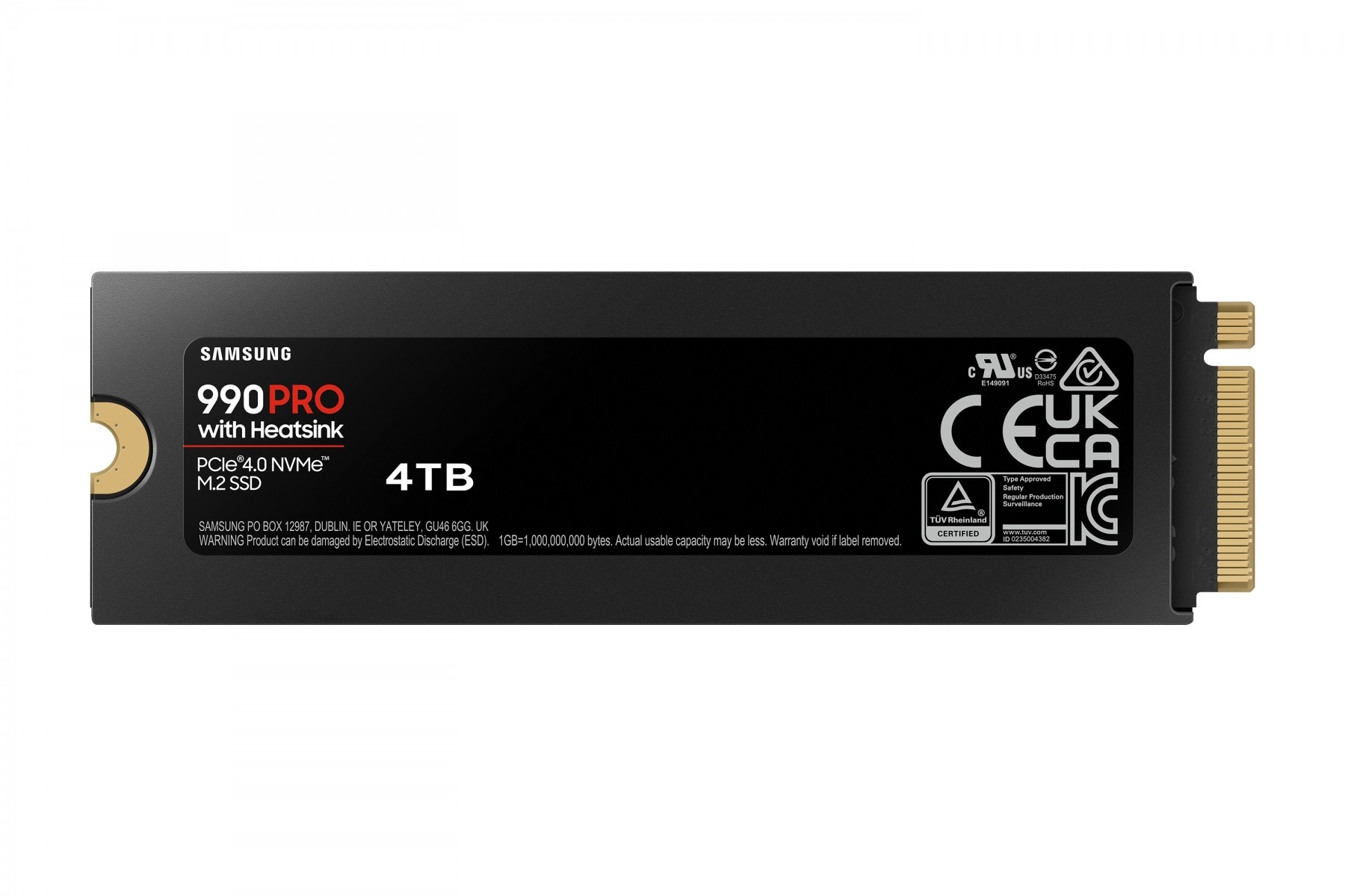 SAMSUNG Samsung MZ-V9P4T0GW 4TB 990 Pro M2 SSD 7450MB/s Lettura 6900MB/s Scrittura - SUPPORTI PER LA MEMORIZZAZIONE | TecnoCARE.net Sabaudia, Latina, Terracina, San Felice Circeo e Pontinia