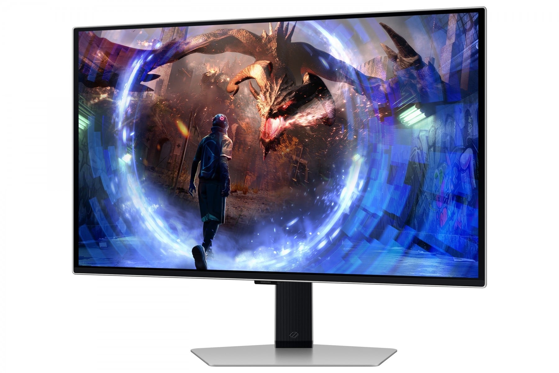 SAMSUNG Samsung G60SD Monitor PC 68,6 cm (27") 2560 x 1440 Pixel Quad HD OLED Argento - MONITOR E ACCESSORI | TecnoCARE.net Sabaudia, Latina, Terracina, San Felice Circeo e Pontinia
