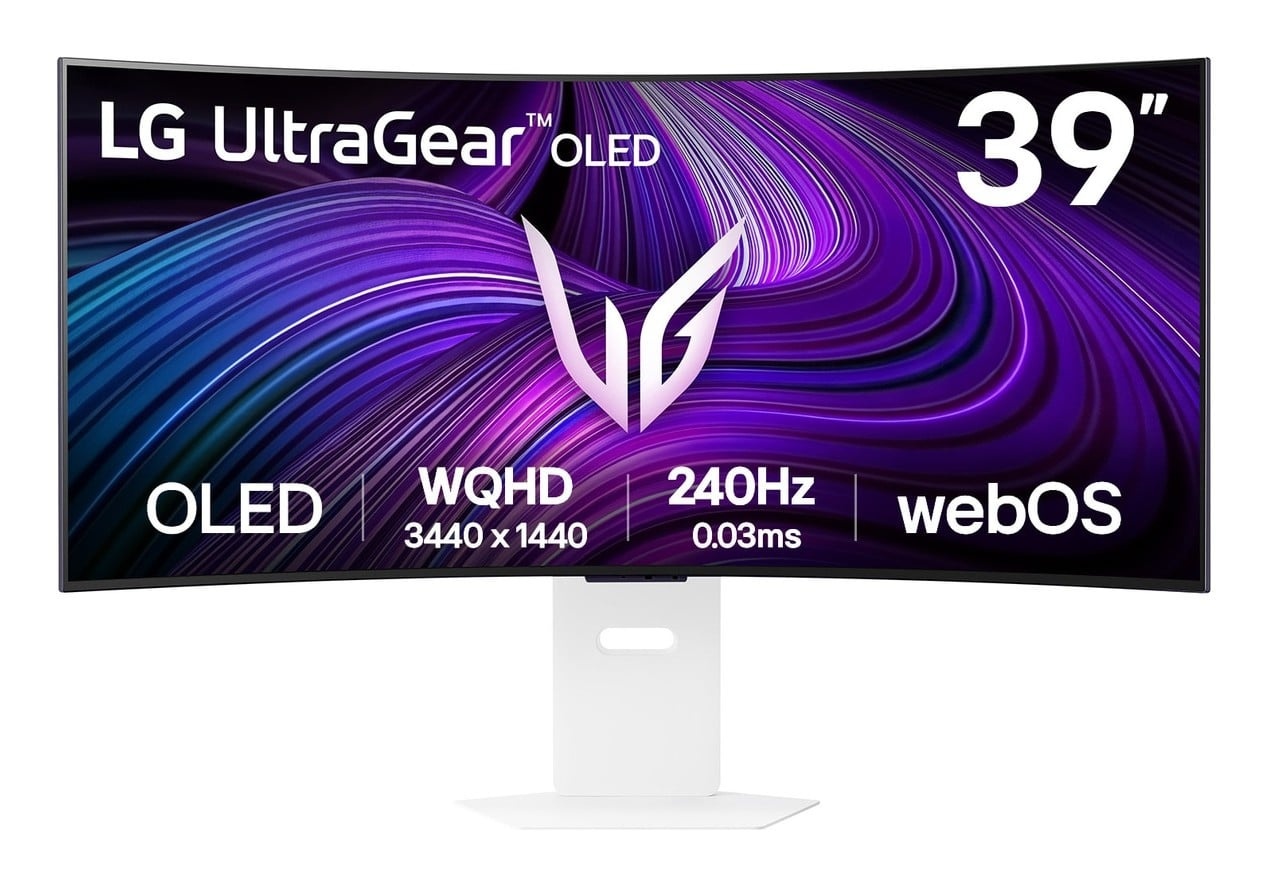 LG LG 39GX90SA-W Monitor PC 99,1 cm (39") 3440 x 1440 Pixel Wide Quad HD OLED Bianco - MONITOR E ACCESSORI | TecnoCARE.net Sabaudia, Latina, Terracina, San Felice Circeo e Pontinia