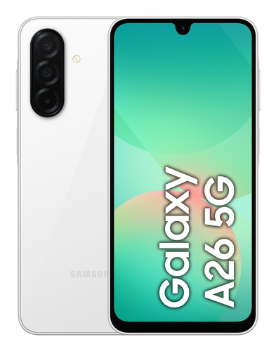 SAMSUNG Samsung Galaxy A26 5G 6/128GB Bianco - DISPOSITIVI DI COMUNICAZIONE MOBILE | TecnoCARE.net Sabaudia, Latina, Terracina, San Felice Circeo e Pontinia