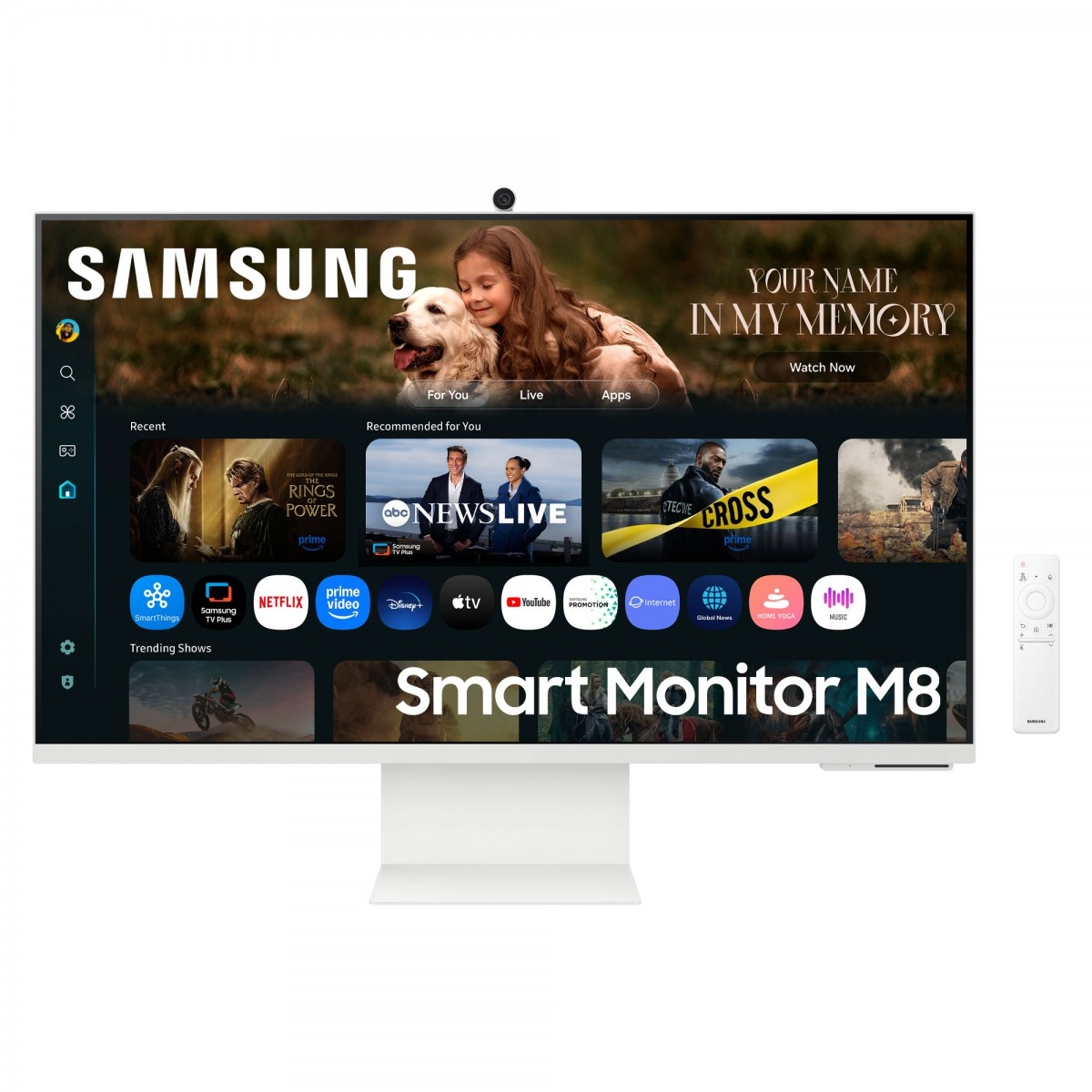 SAMSUNG Samsung M8 M80F Monitor PC 81,3 cm (32") 3840 x 2160 Pixel 4K Ultra HD LCD Bianco - MONITOR E ACCESSORI | TecnoCARE.net Sabaudia, Latina, Terracina, San Felice Circeo e Pontinia