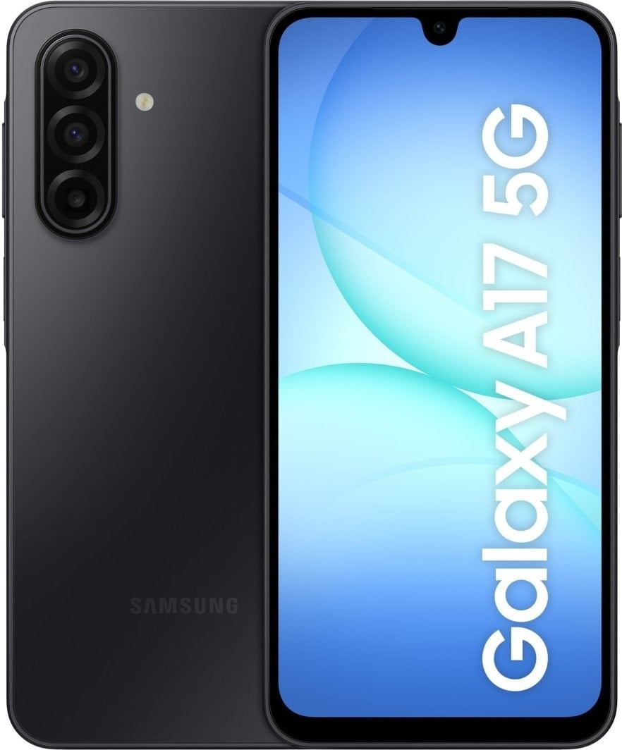 SAMSUNG Samsung Galaxy A17 5G Black 4+128GB - DISPOSITIVI DI COMUNICAZIONE MOBILE | TecnoCARE.net Sabaudia, Latina, Terracina, San Felice Circeo e Pontinia