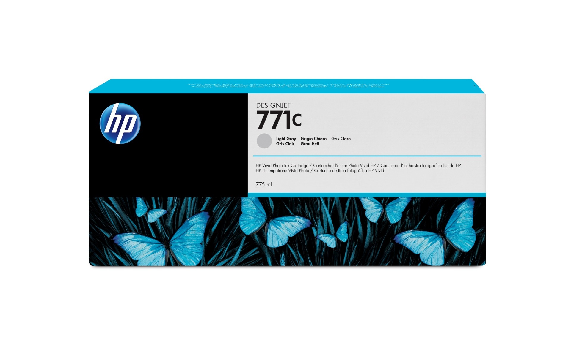 HP HP Cartuccia inchiostro grigio chiaro DesignJet 771C, 775 ml - STAMPANTI E SCANNER | TecnoCARE.net Sabaudia, Latina, Terracina, San Felice Circeo e Pontinia